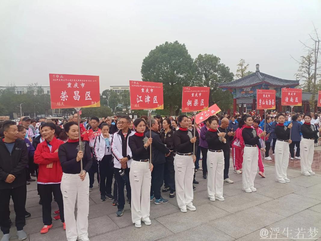 全国老年健步走联动活动主会场在重庆永川举办